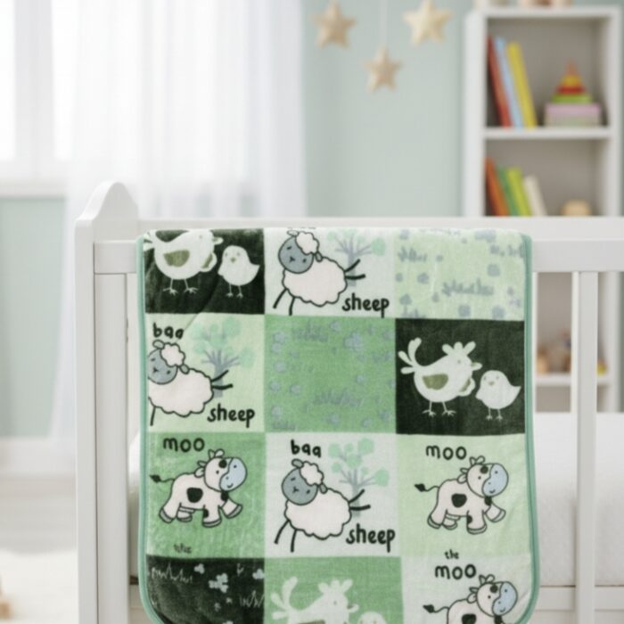 Zipper Baby Blanket - Green