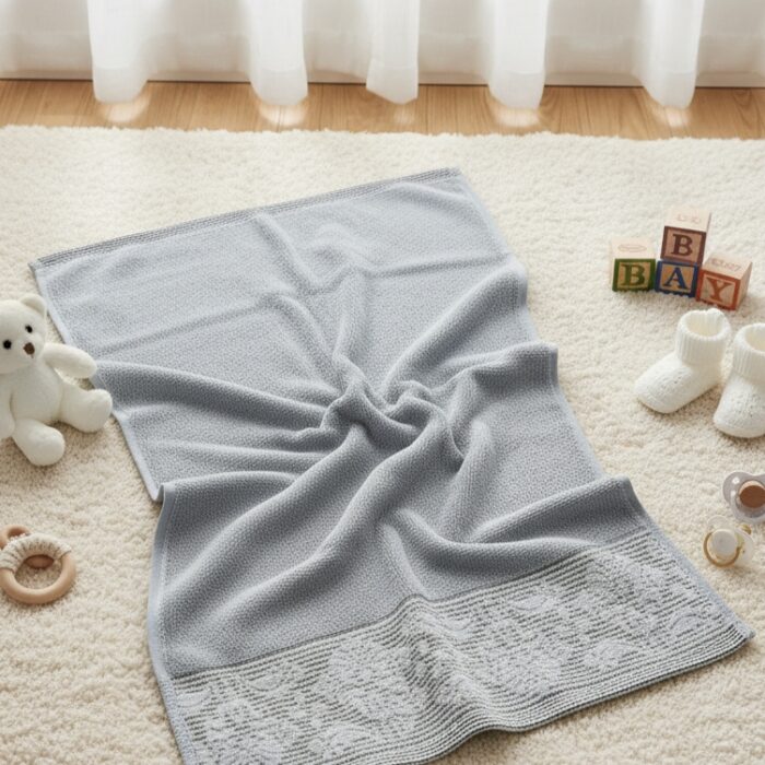 Baby Soft Towel - Gray