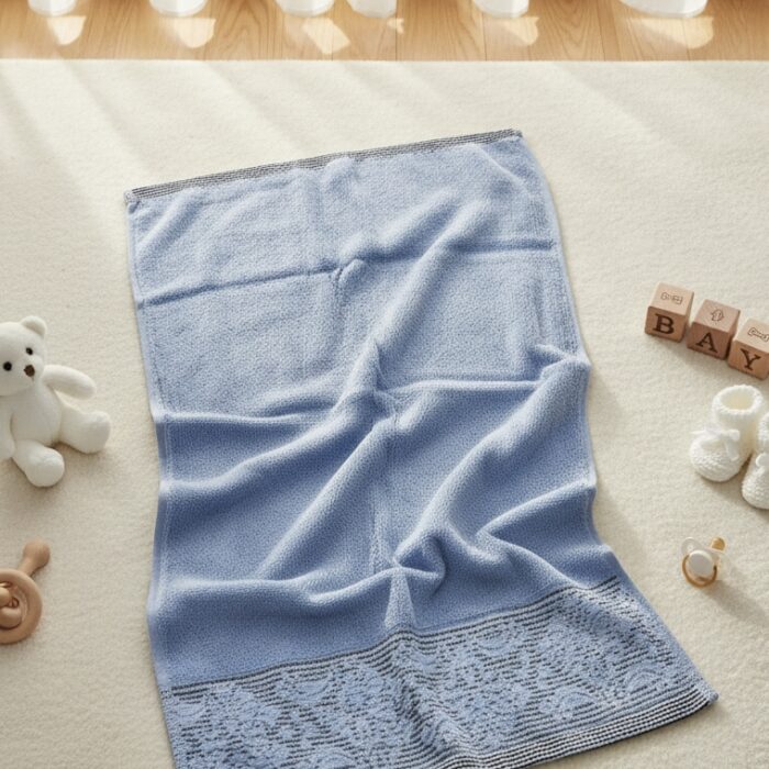 Baby Soft Towel - Blue