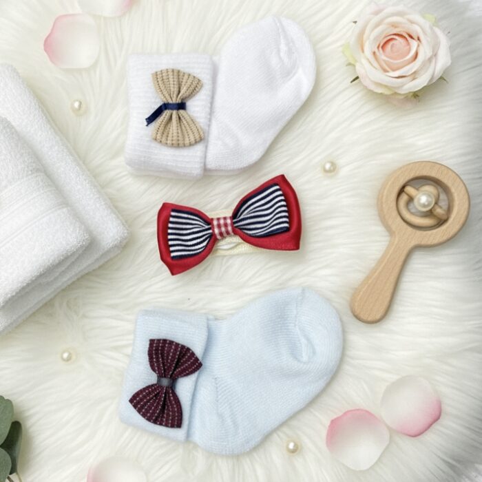 Pack of 2 Boo Socks with Band